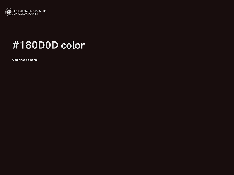 #180D0D color image