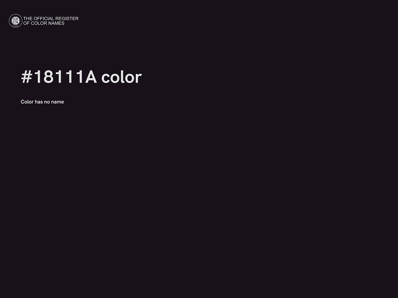 #18111A color image