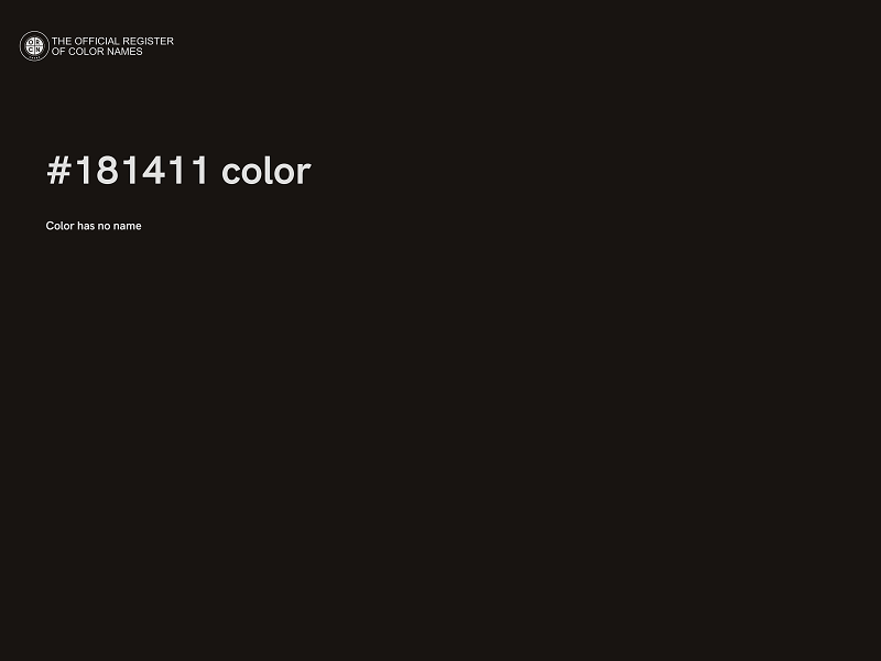 #181411 color image