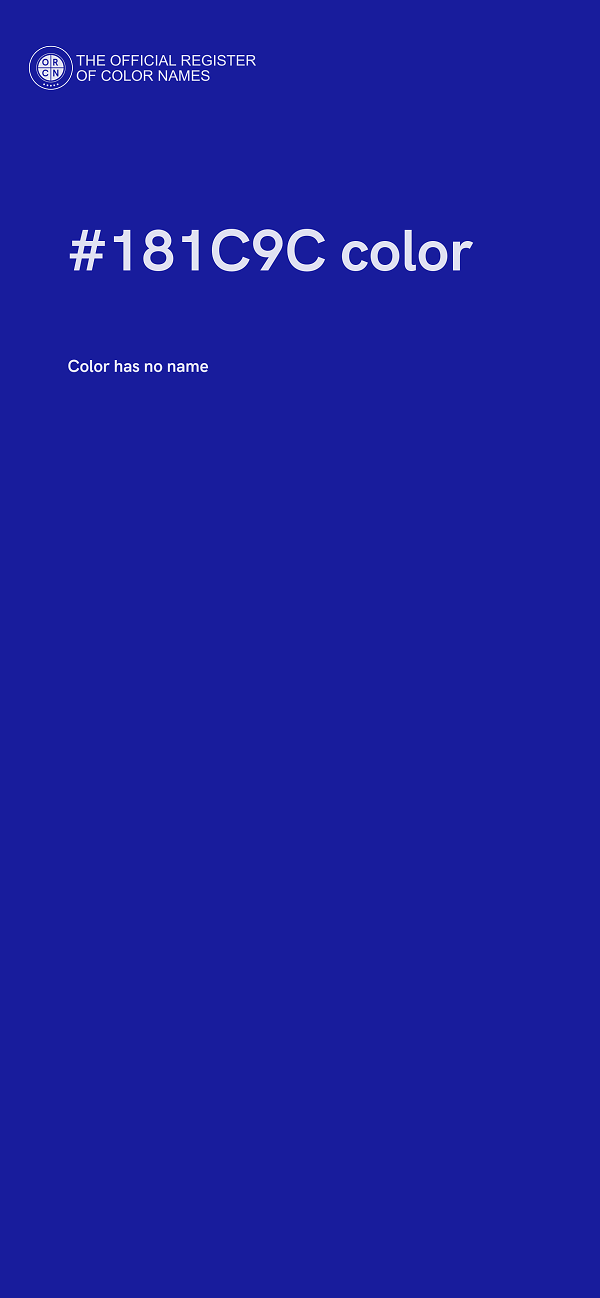 #181C9C color image