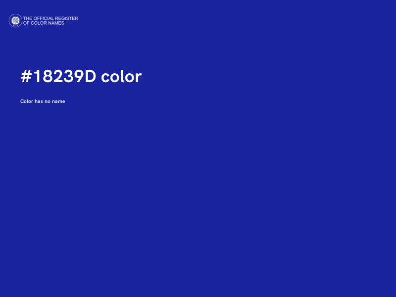 #18239D color image