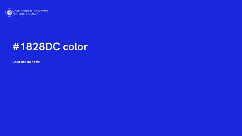 #1828DC color image
