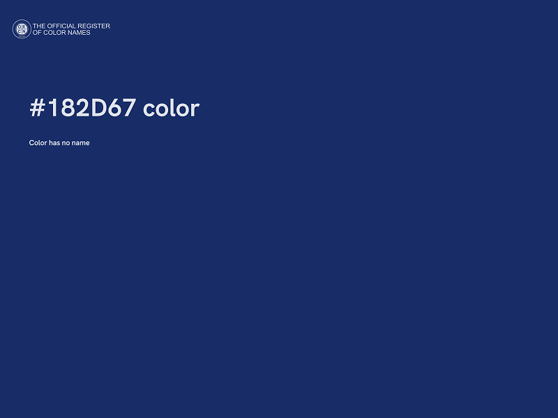 #182D67 color image