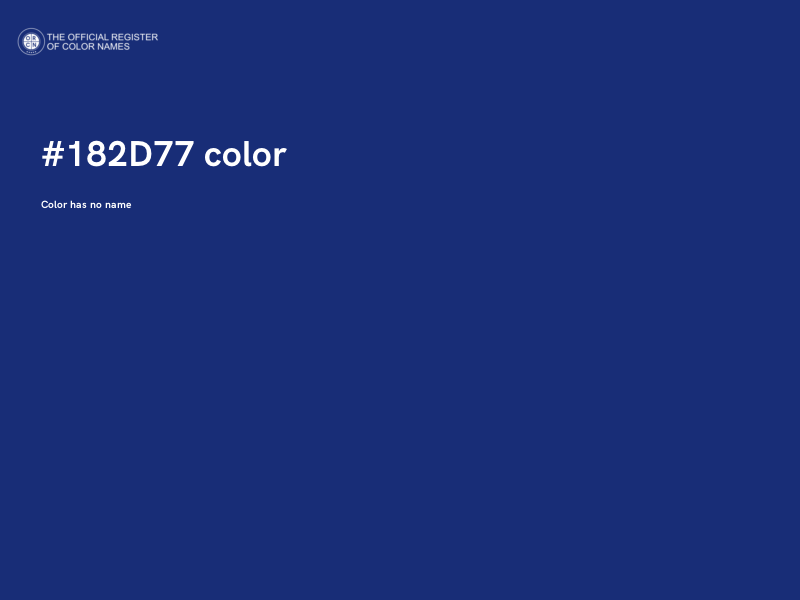 #182D77 color image