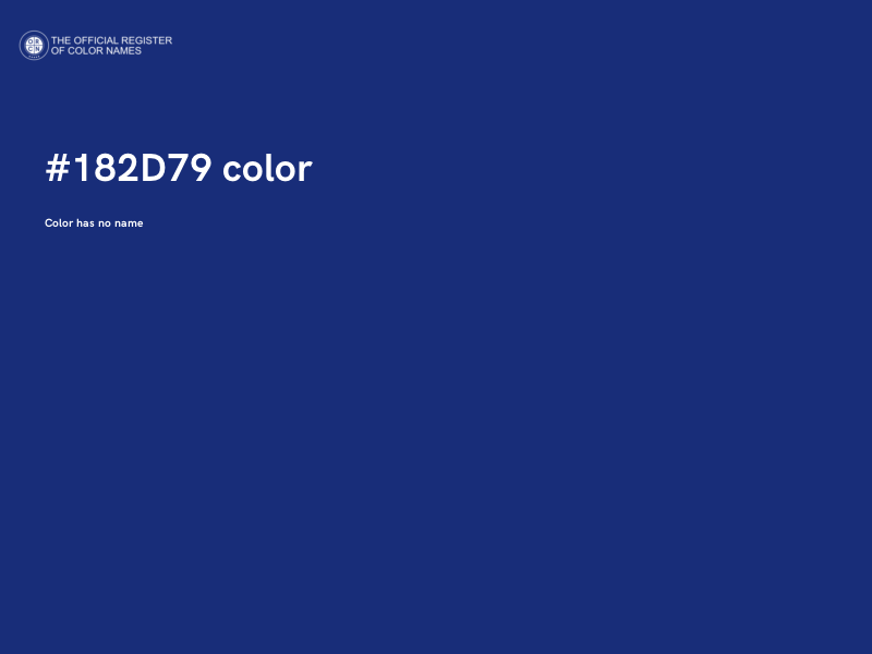 #182D79 color image