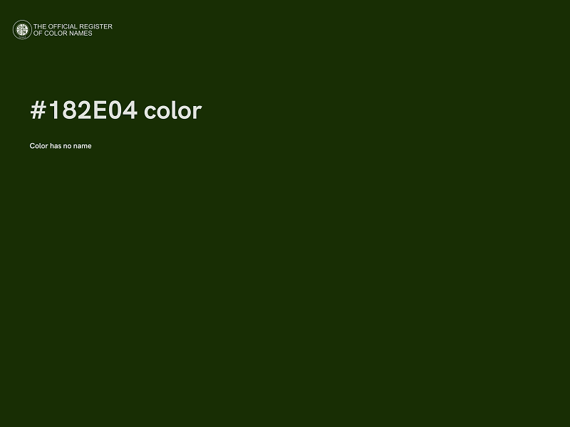 #182E04 color image