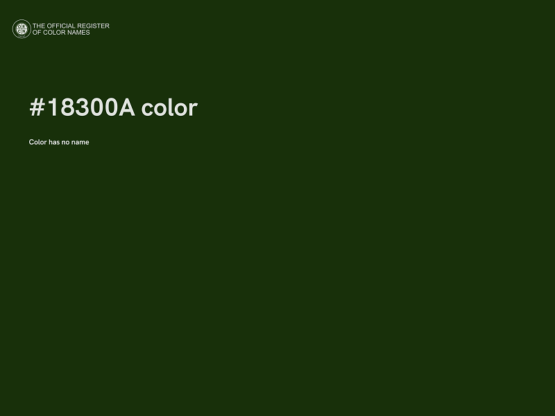 #18300A color image