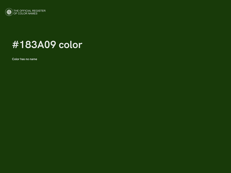 #183A09 color image