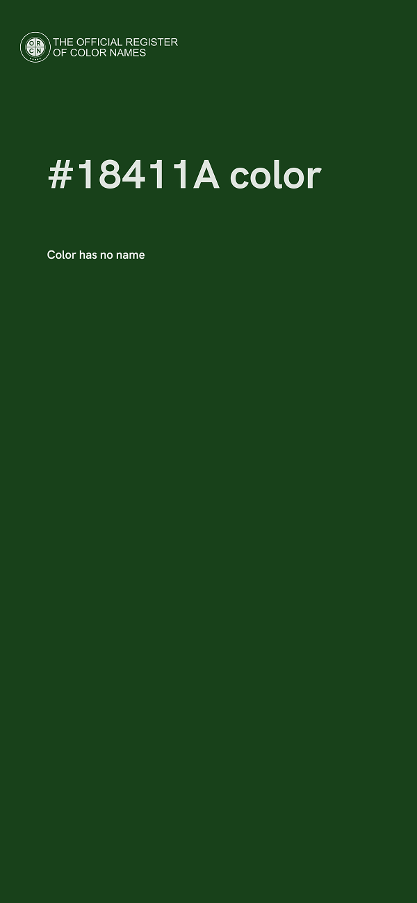 #18411A color image