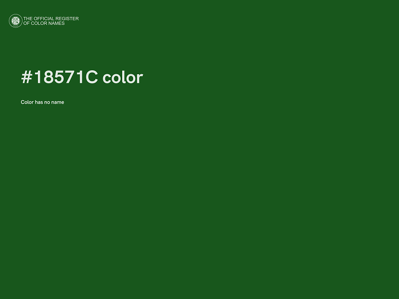 #18571C color image