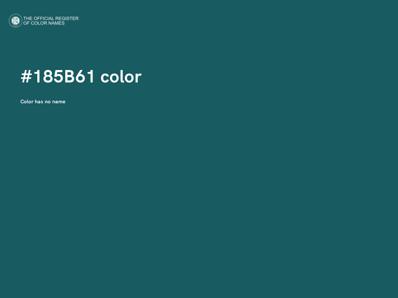 #185B61 color image