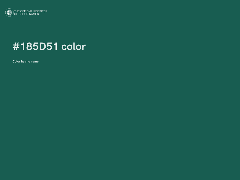 #185D51 color image