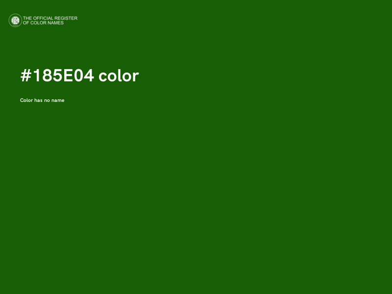 #185E04 color image