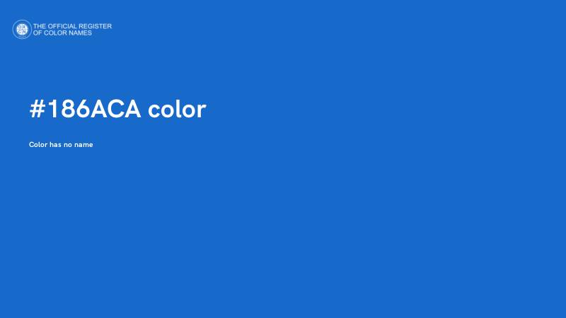 #186ACA color image