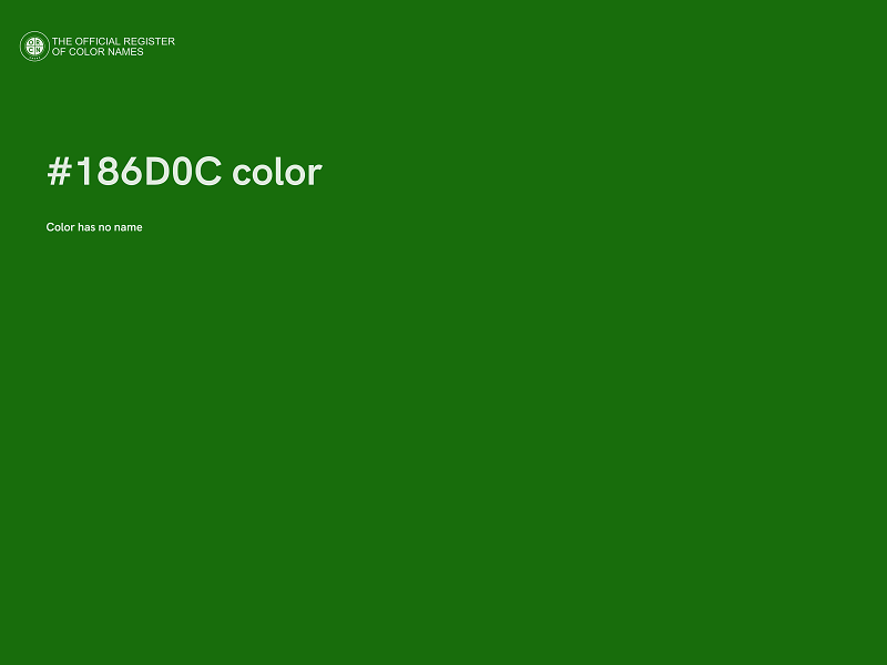 #186D0C color image