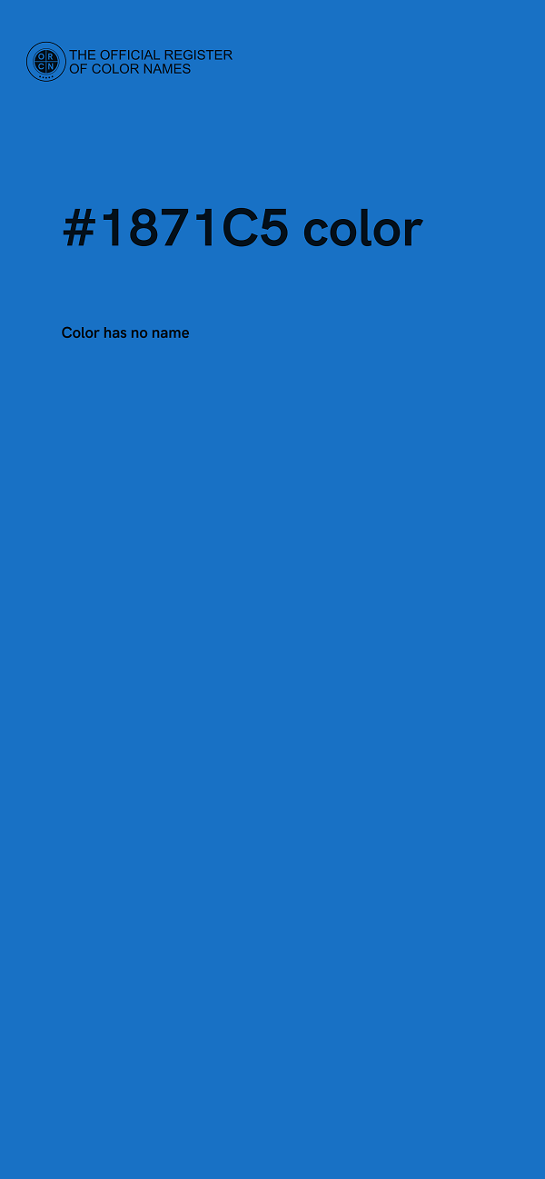 #1871C5 color image