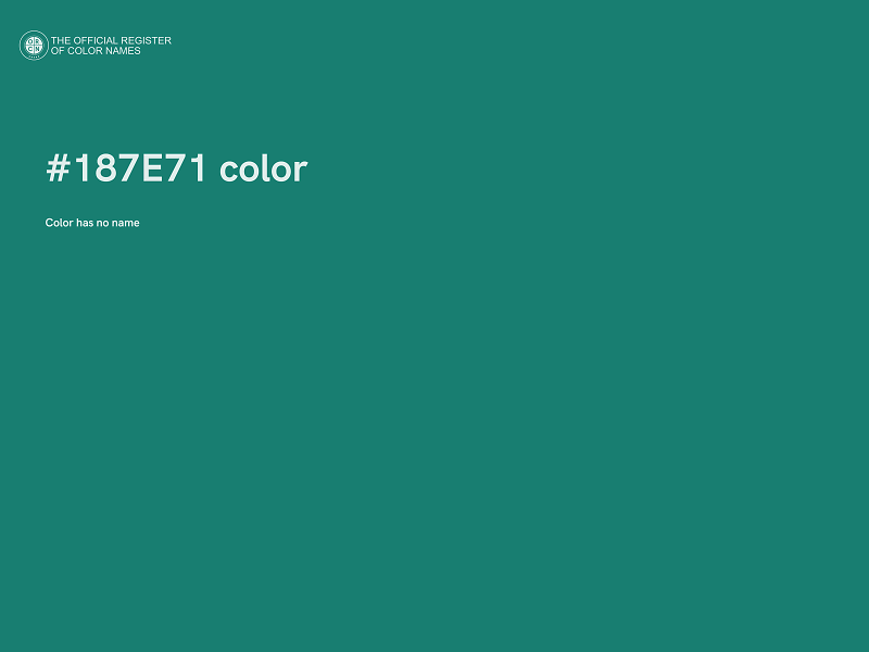 #187E71 color image