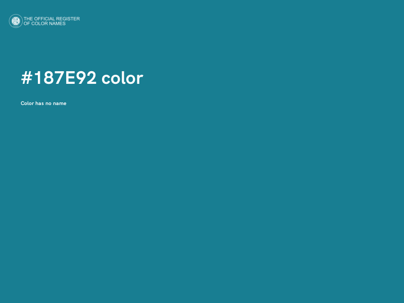 #187E92 color image