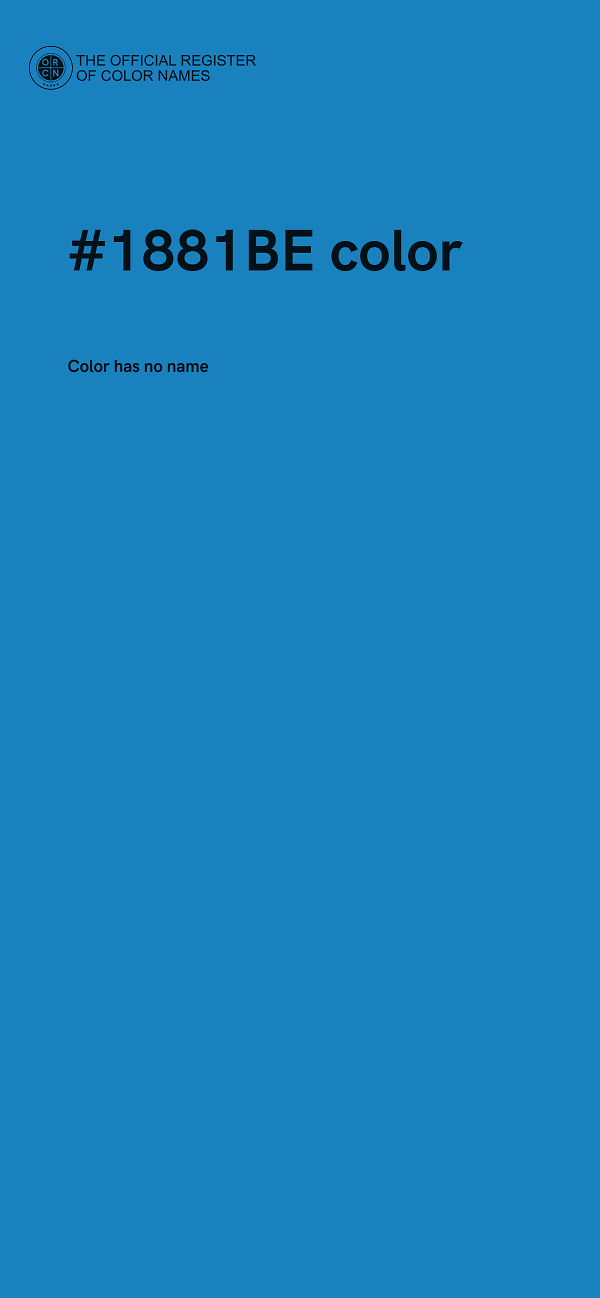 #1881BE color image