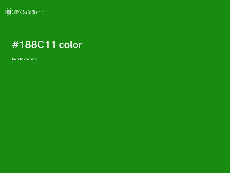 #188C11 color image