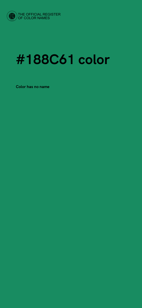 #188C61 color image