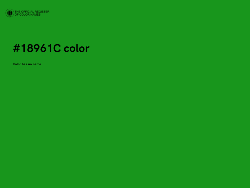 #18961C color image