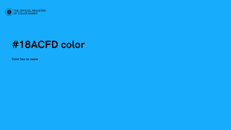 #18ACFD color image