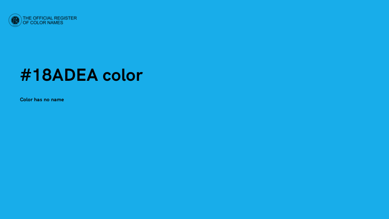 #18ADEA color image