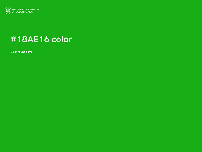 #18AE16 color image