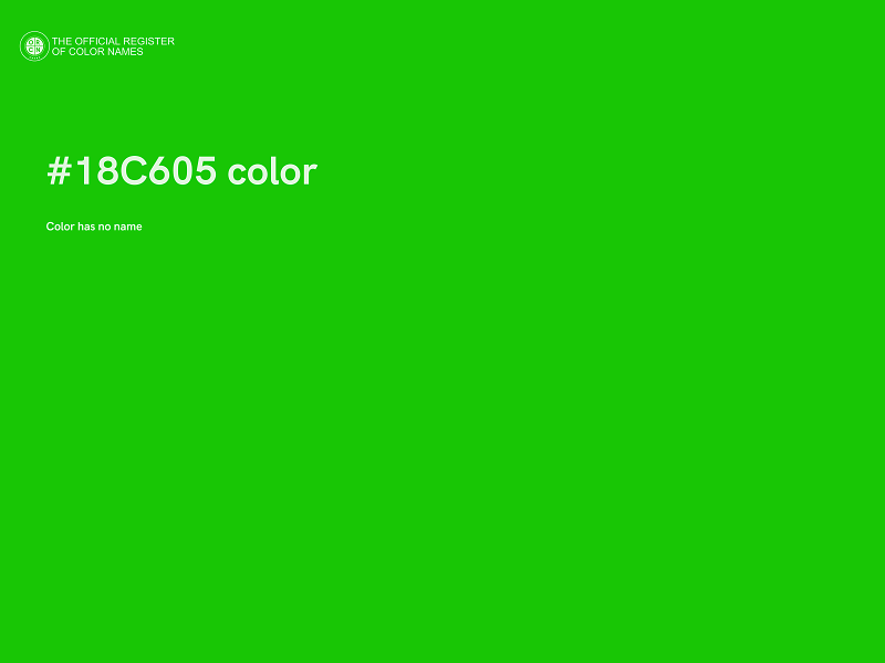 #18C605 color image