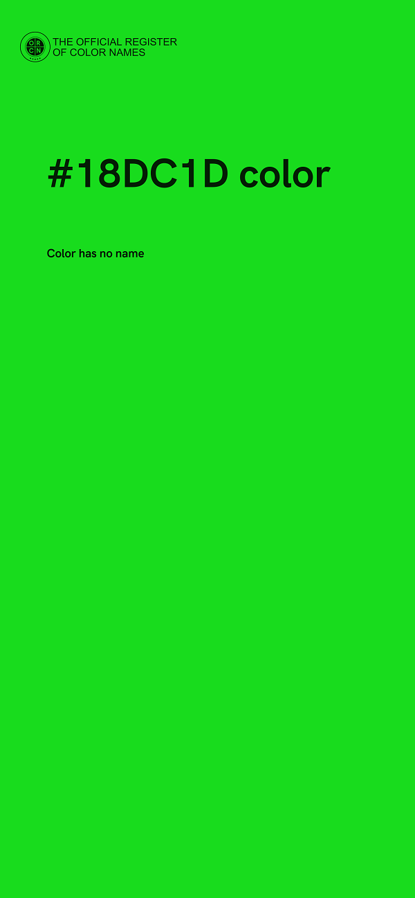 #18DC1D color image