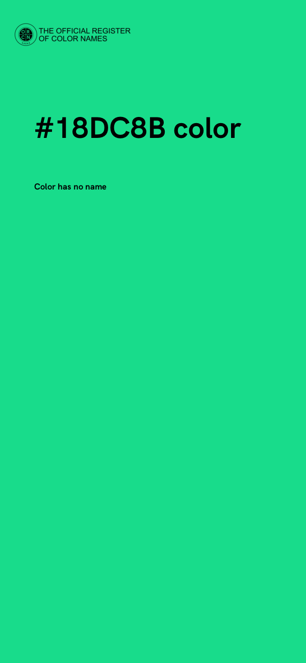 #18DC8B color image