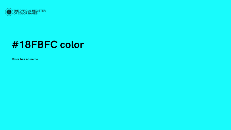 #18FBFC color image