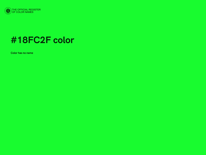 #18FC2F color image