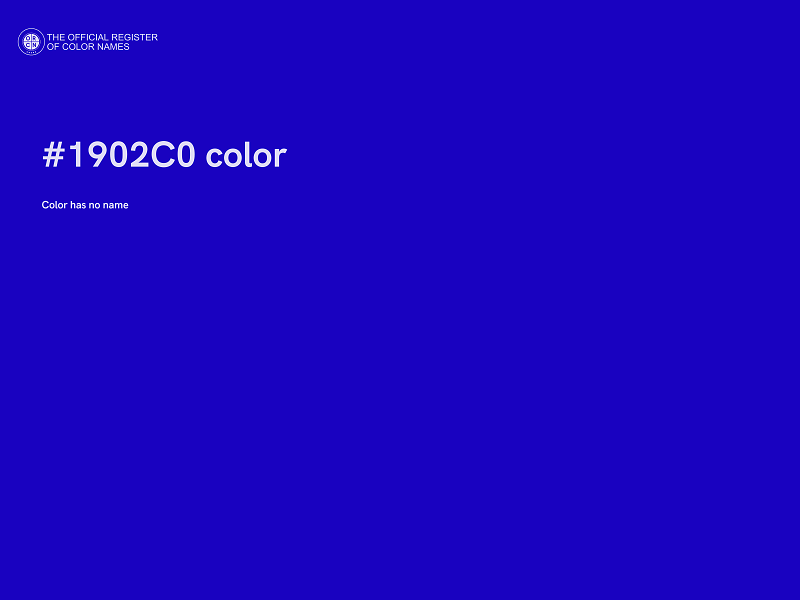 #1902C0 color image