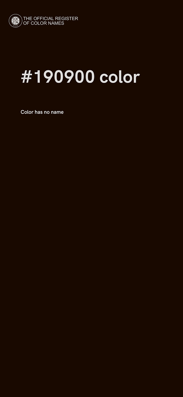 #190900 color image