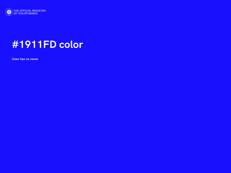 #1911FD color image