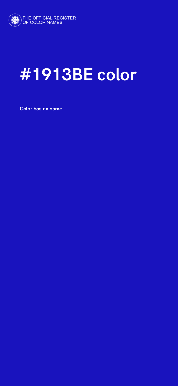 #1913BE color image