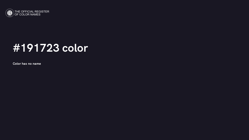 #191723 color image