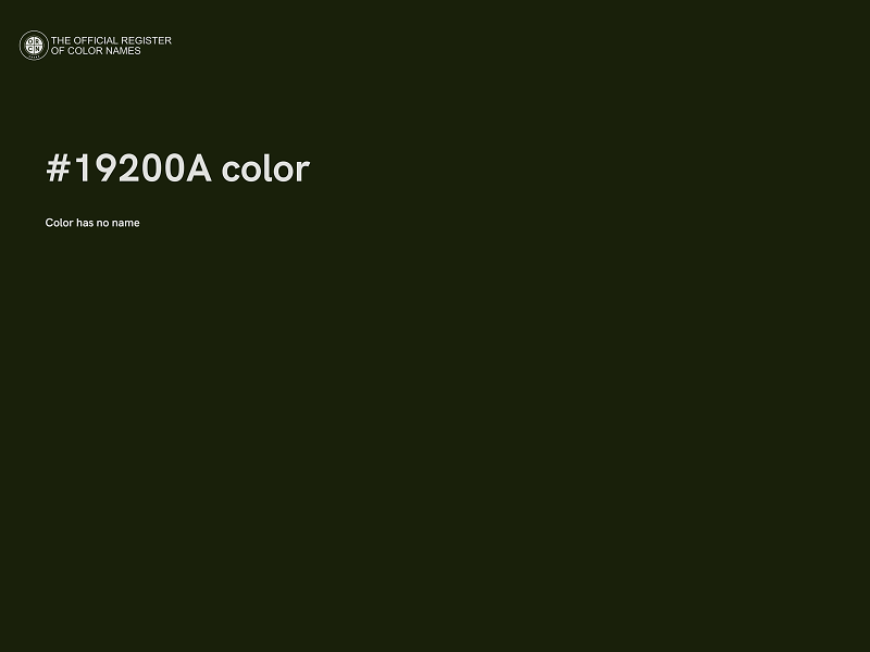 #19200A color image