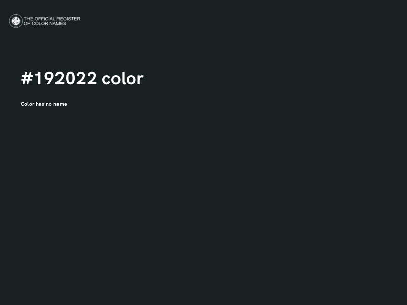 #192022 color image