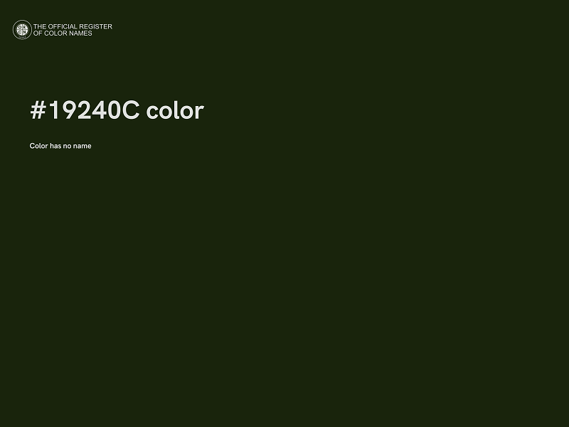 #19240C color image