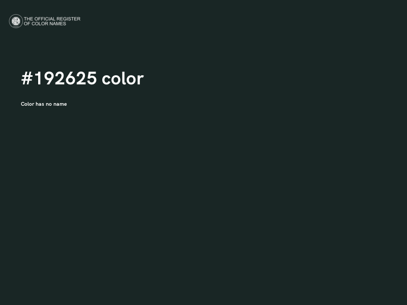 #192625 color image