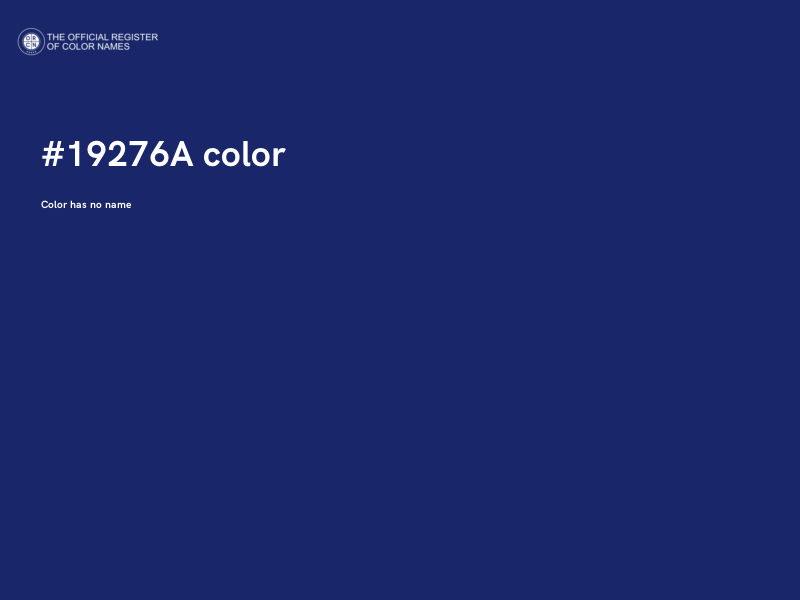 #19276A color image