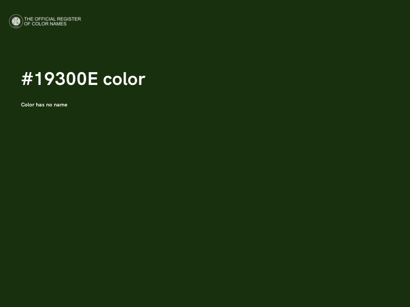 #19300E color image