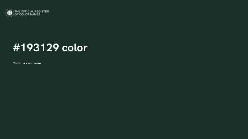 #193129 color image