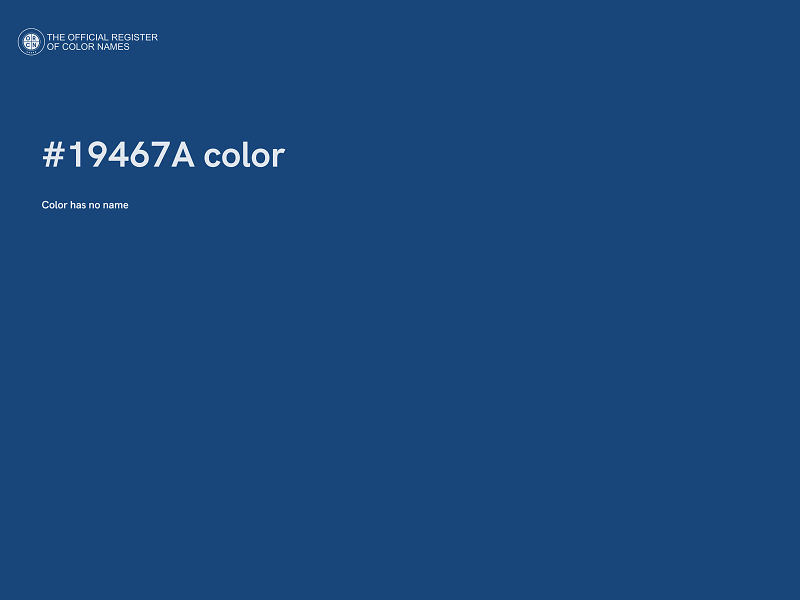 #19467A color image