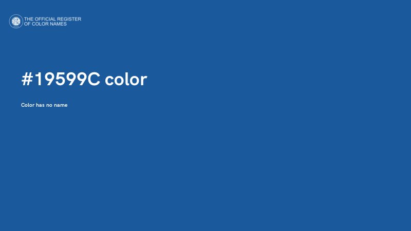 #19599C color image
