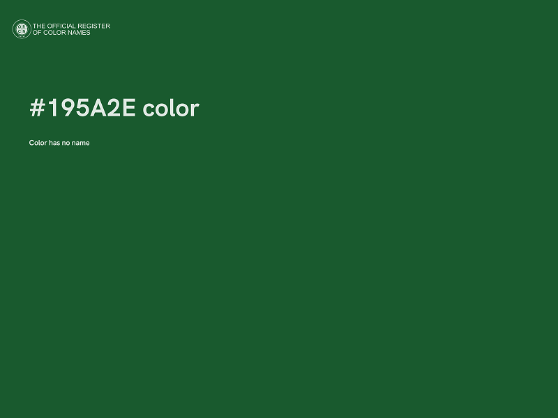 #195A2E color image