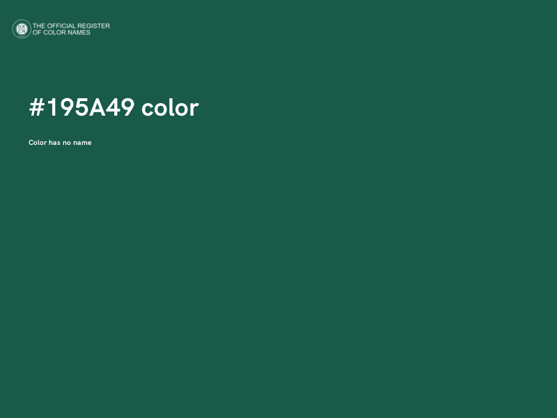 #195A49 color image